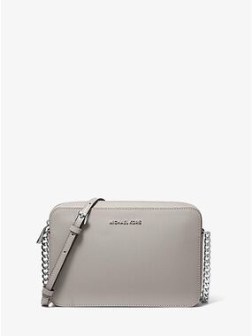 MICHAEL MICHAEL KORS
Jet Set Large Saffiano Leather Crossbody Bag